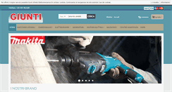 Desktop Screenshot of giuntielettromeccanica.com